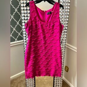 Scalloped Fringe Dress